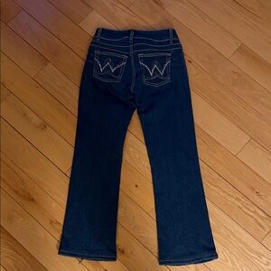 Wrangler Women's Dark Blue Boot Cut Jeans